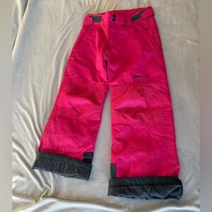 Arctix Kids' Pink Snow Pants S